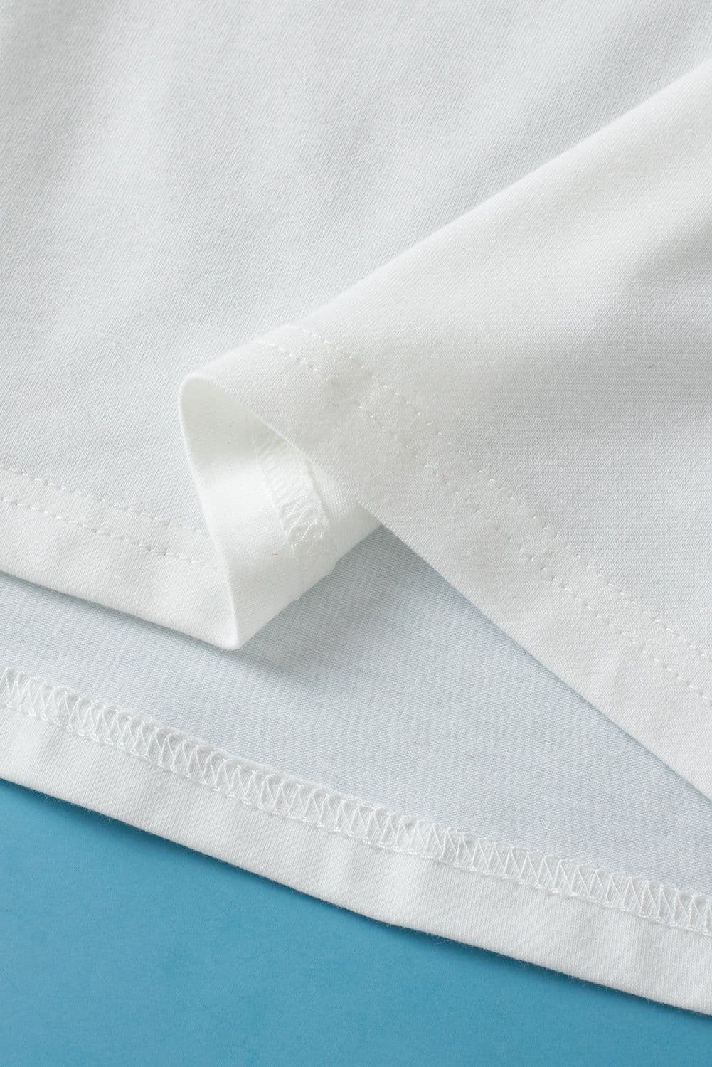 image-White Crew Neck Pleated Tank Top