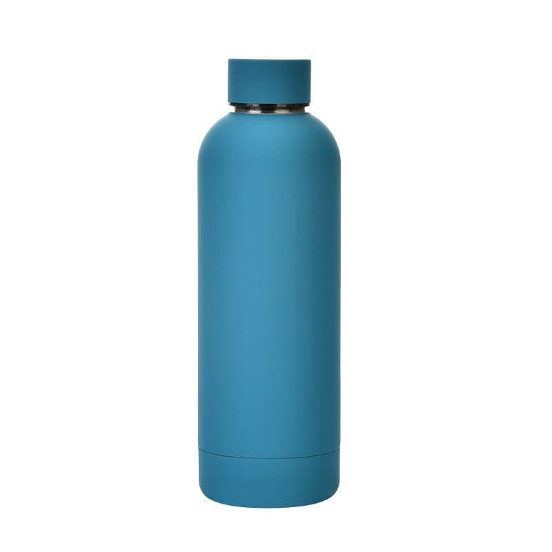 image-Portable Sports Water Cup Rubber Paint Insulation Cup