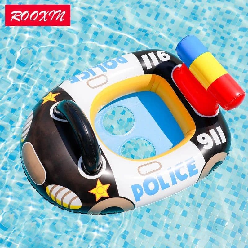 image-ROOXIN Baby Swimming Seat Ring Inflatable Float Child Swim Ring Tube For Kid Swimming Seat Circle Swim Pool Float Swim Tube