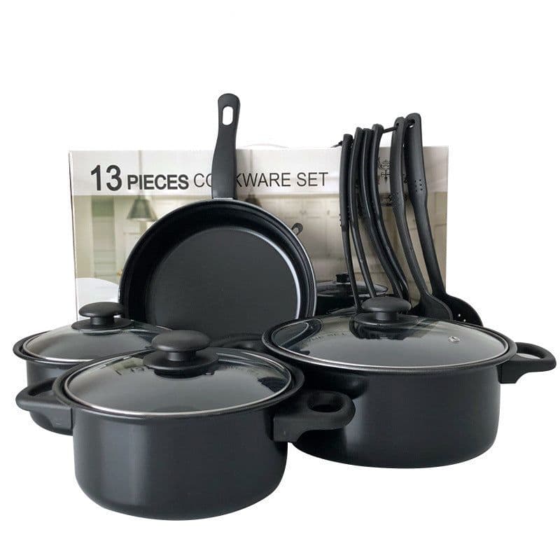 image-13-piece Suit Non-stick Pan Stockpot Frying Pan