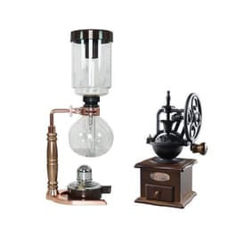 image-Vacuum Coffee Maker Household Cooking Siphon Pot Suit Glassware Coffee Machine For 3 People For 5 People
