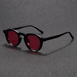 image-Retro Round Small Frame High Sense Men's And Women's Sunglasses