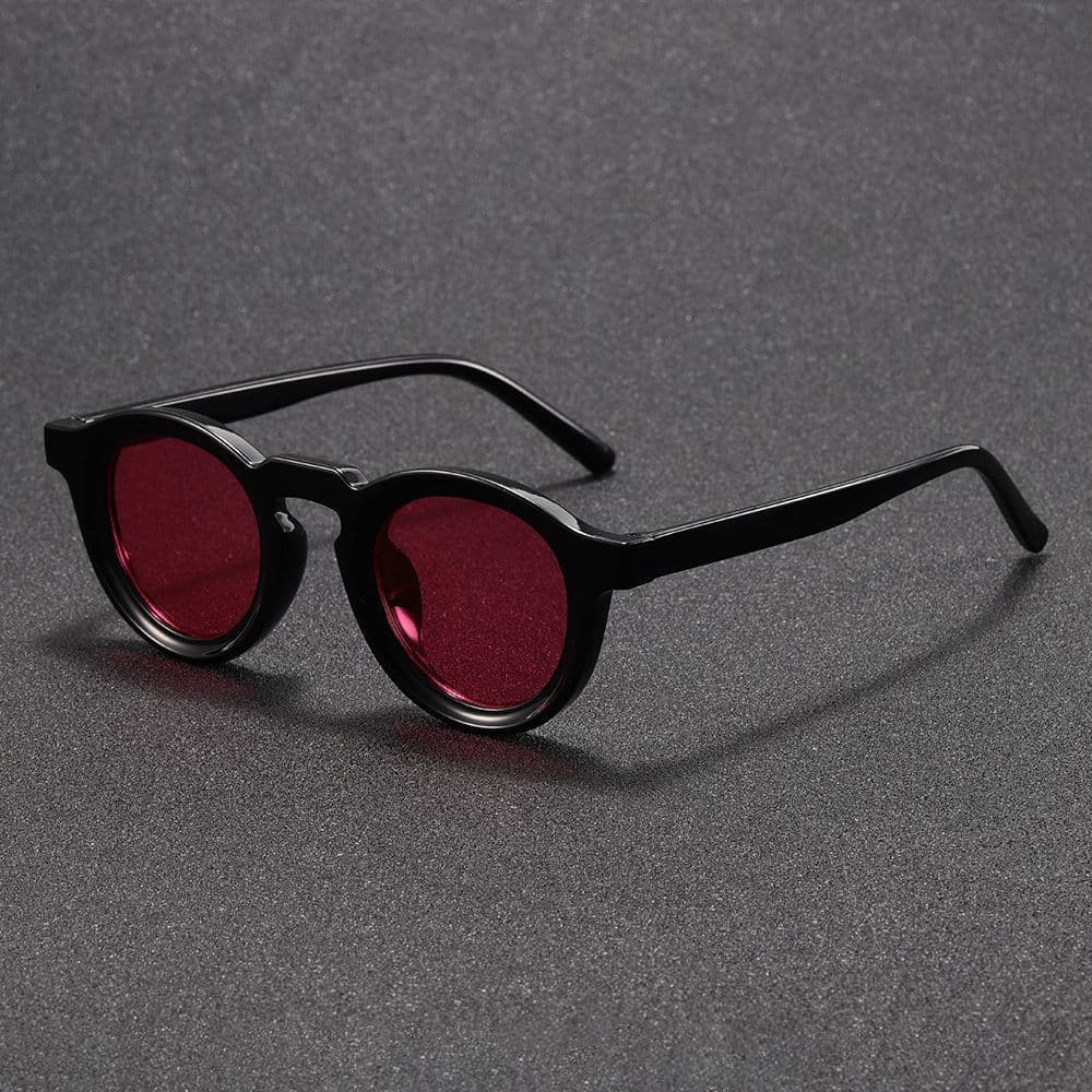 image-Retro Round Small Frame High Sense Men's And Women's Sunglasses