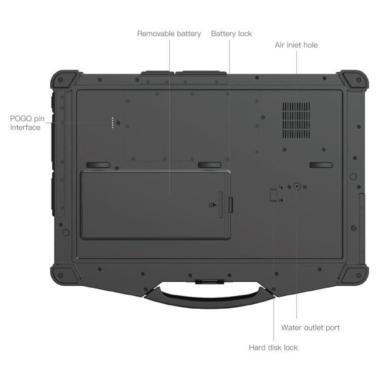image-CENAVA EM-X15T Rugged Laptop, 16GB+256GB, 15.6 inch Windows11 Intel