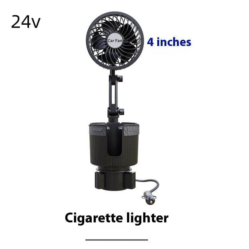 image-Supplies Car Water Cup Holder Fan