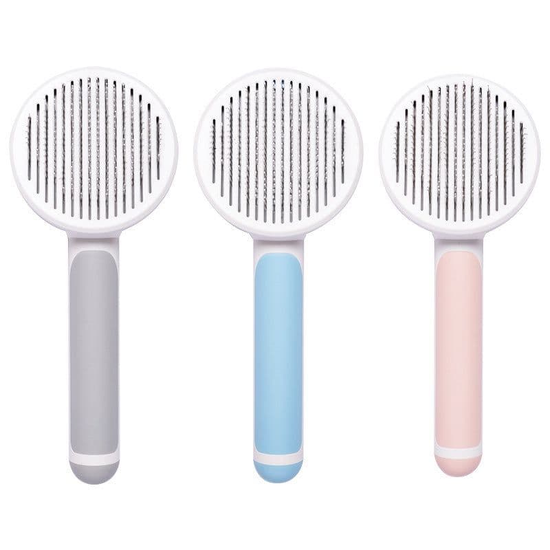image-Round Handle Pet Passage Comb