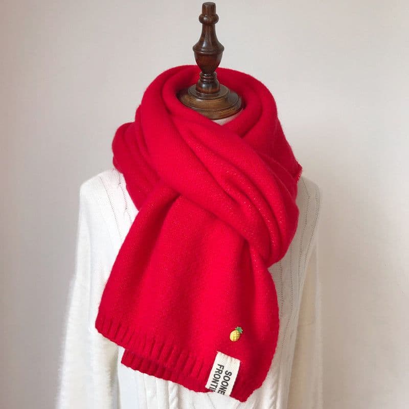 image-Shawl Accessories Cashmere Scarf Women Scarfs Winter