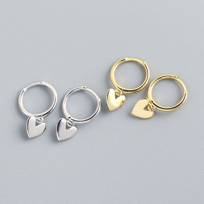 image-Love Heart Earrings Premium Temperament Earrings Jewelry
