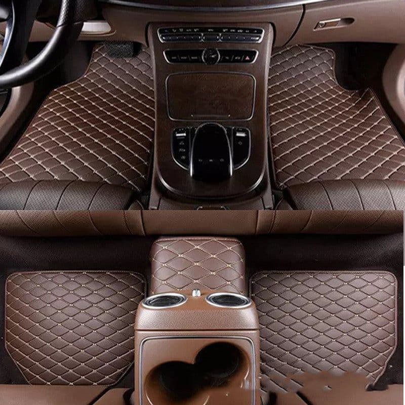 image-Universal Right Rudder Foot Pad Leather Quilted Embroidered Full Surround