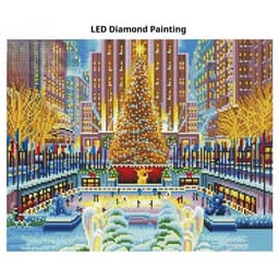 image-DIY Full Diamond Glow With Frame Painting