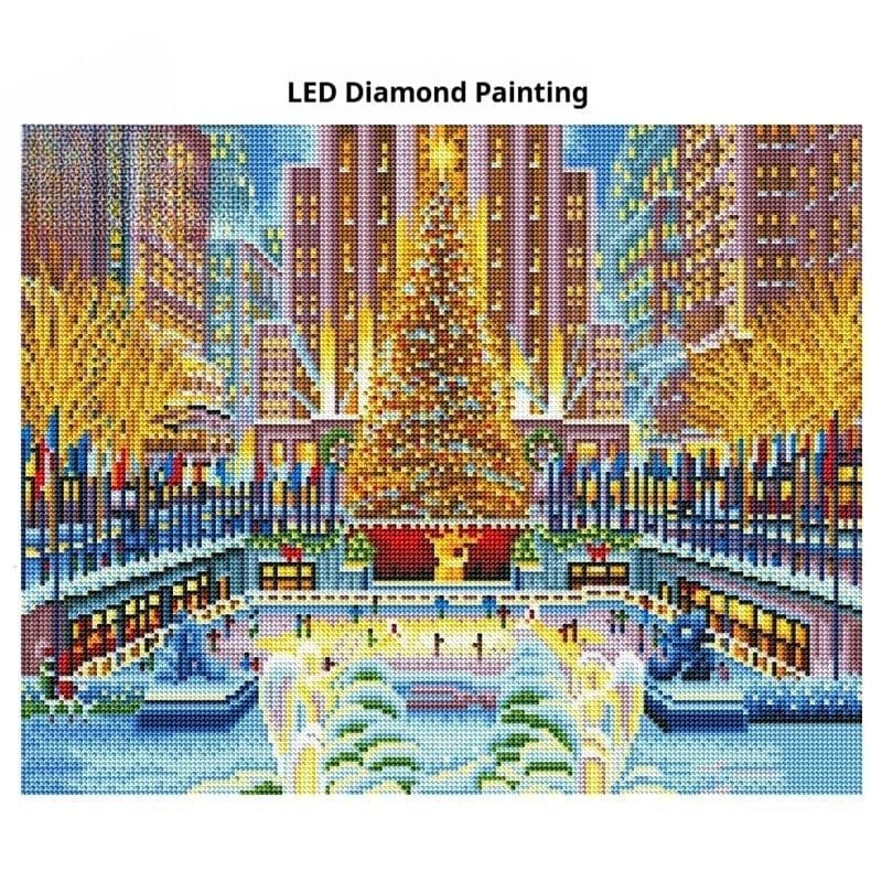 image-DIY Full Diamond Glow With Frame Painting