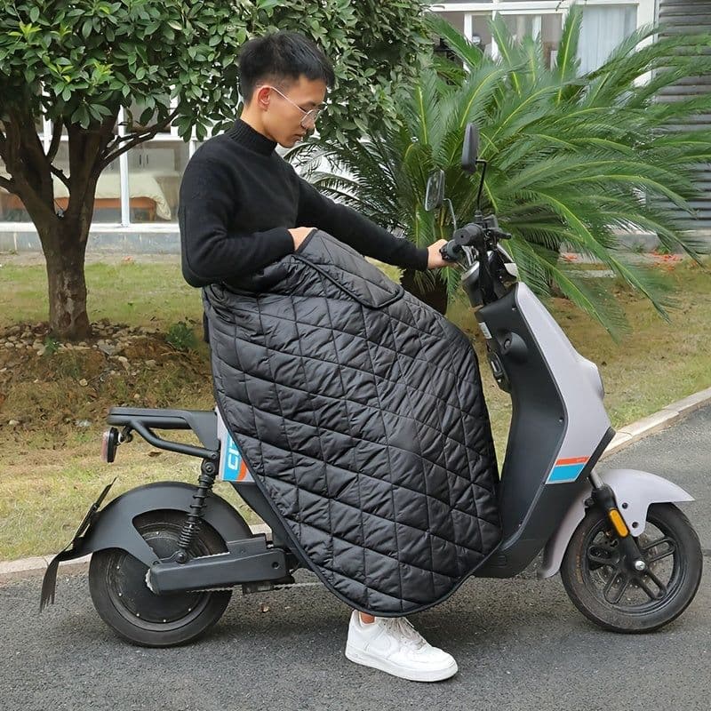 image-Fleece Motorcycle Leg Warmer for Bikes & Scooters