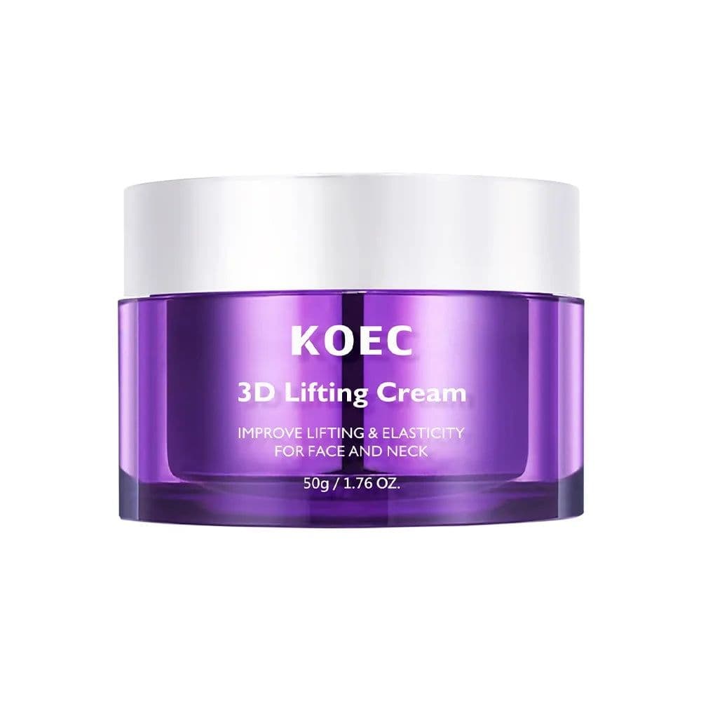 image-3D Face & Neck Lifting Cream,Skin Deep Hydration Firming Moisturizing Nourishing Anti-Aging,Improve Elasticity,Korean Skincare