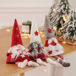 image-Christmas Decoration Faceless Doll Girl Figurine