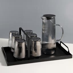 image-Water Cup Set Household Glass Cup Nordic Cute Cup