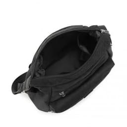 image-EH2063 - Kono Three Way Multipurpose Casual Shoulder Bag With Double Zippers - Black