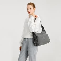 image-EH2063 - Kono Three Way Multipurpose Casual Shoulder Bag With Double Zippers - Navy
