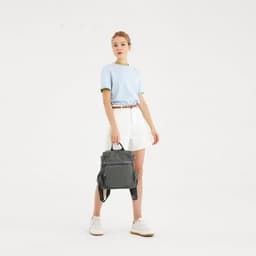 image-EH2107 - Kono Multi Way Anti-theft Waterproof Backpack Shoulder Bag - Grey