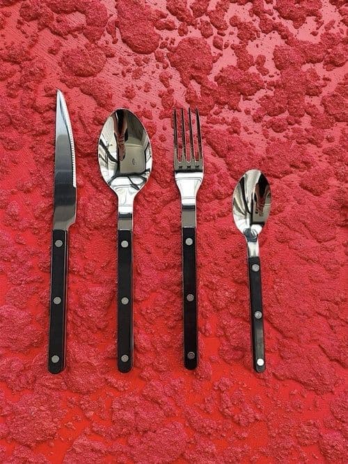 image-Elegant Modern Nordic Flatware Set Of 8 ( $4.9 Each ) - Bistrot Rivet