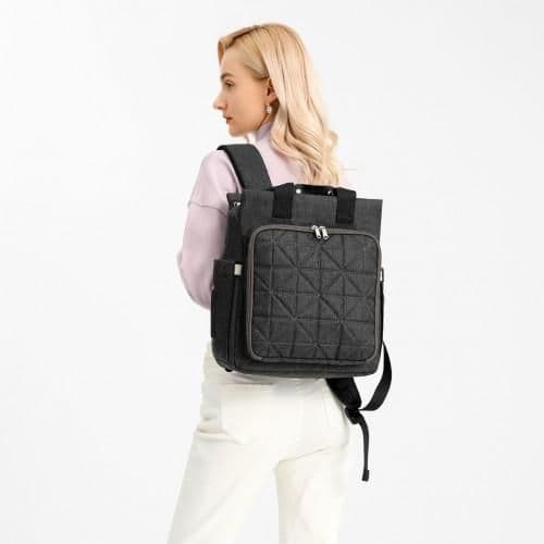image-EM2105 - Kono Simple Lightweight Maternity Changing Bag - Pink