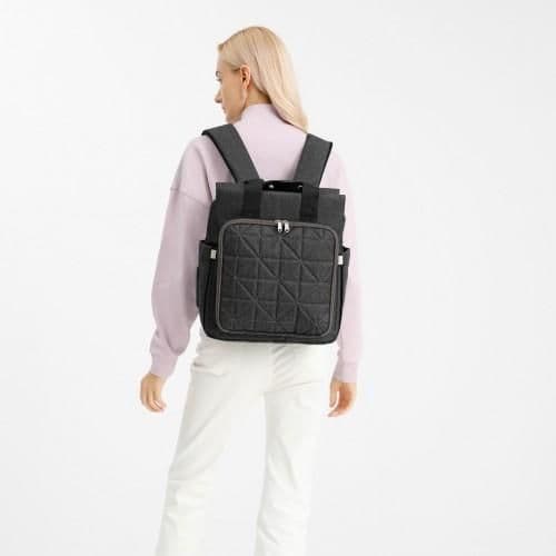 image-EM2105 - Kono Simple Lightweight Maternity Changing Bag - Pink