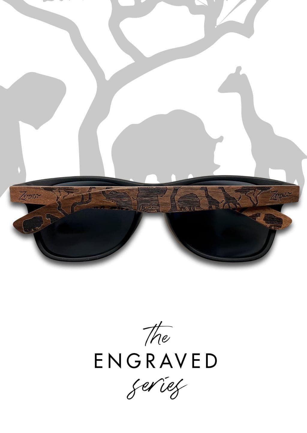 image-Eyewood | Engraved wooden sunglasses - Safari