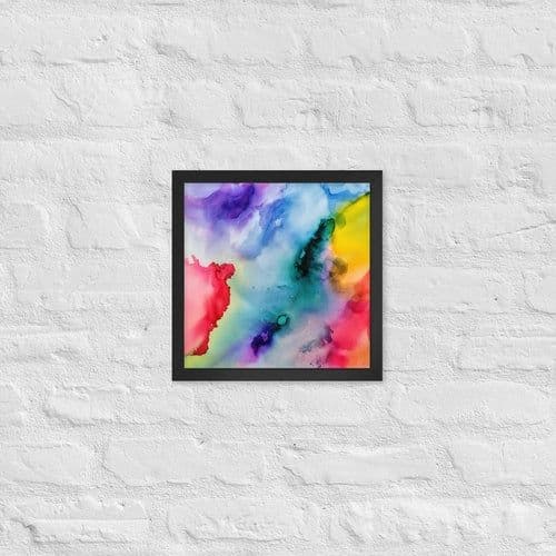 image-Abstract Framed poster
