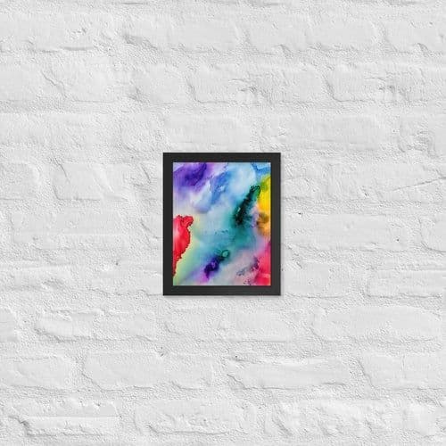 image-Abstract Framed poster