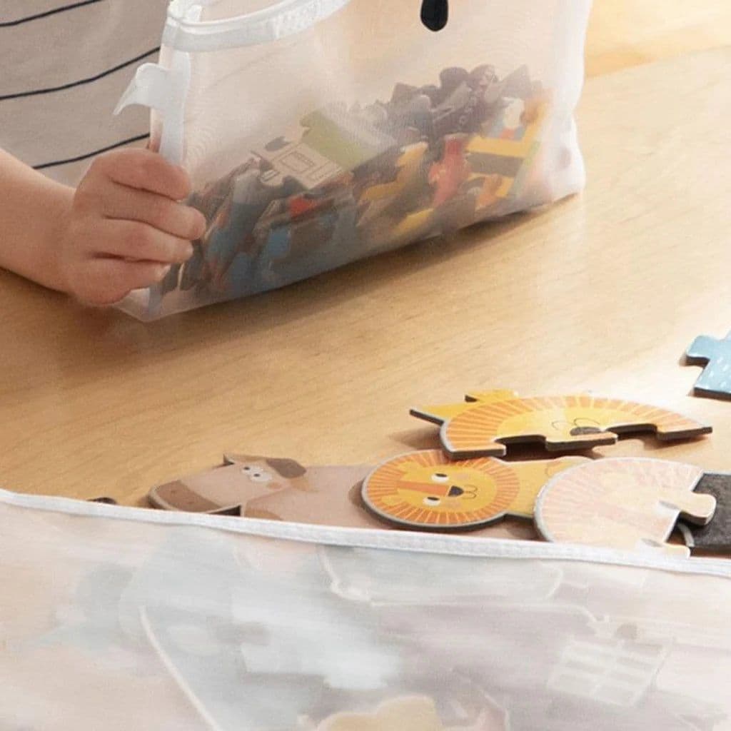 image-A4/A5/A6 Mesh Zipper Pouch Document Bag Waterproof Zip File Folders School Office Supplies Cosmetic Makeup Bags