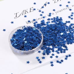 image-10g/Pack Light Gold Nail Sequin 3mm 4mm Star Shape Sequins Paillettes for Nails Beauty,Lady manicure,wedding decoration confetti