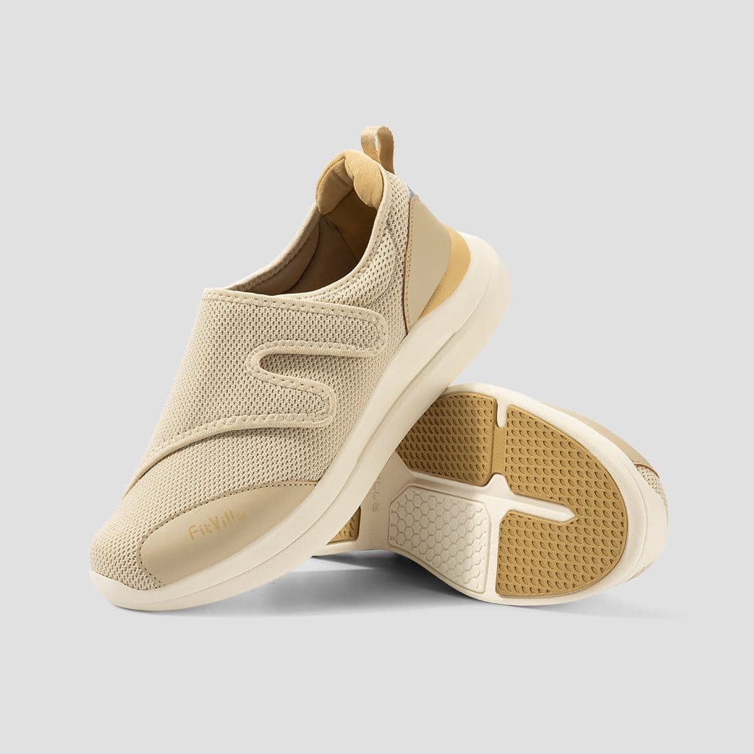 image-FitVille Men's EasyTop Diabetic Shoes V1
