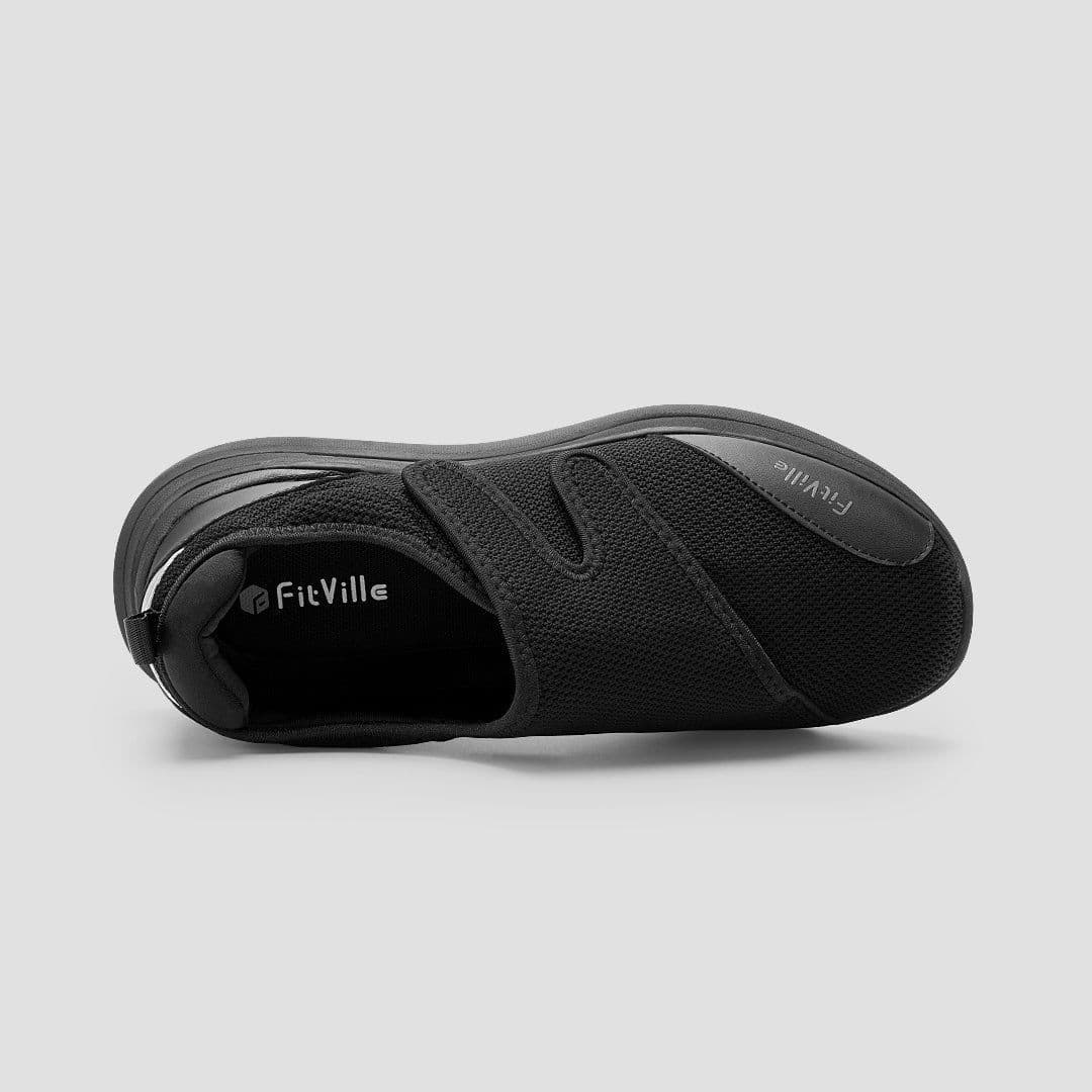 image-FitVille Men's EasyTop Diabetic Shoes V1
