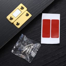 image-NAIERDI 2pcs/Set Magnetic Cabinet Catches Magnet Door Stops Hidden Door Closer With Screw For Closet Cupboard Furniture Hardware