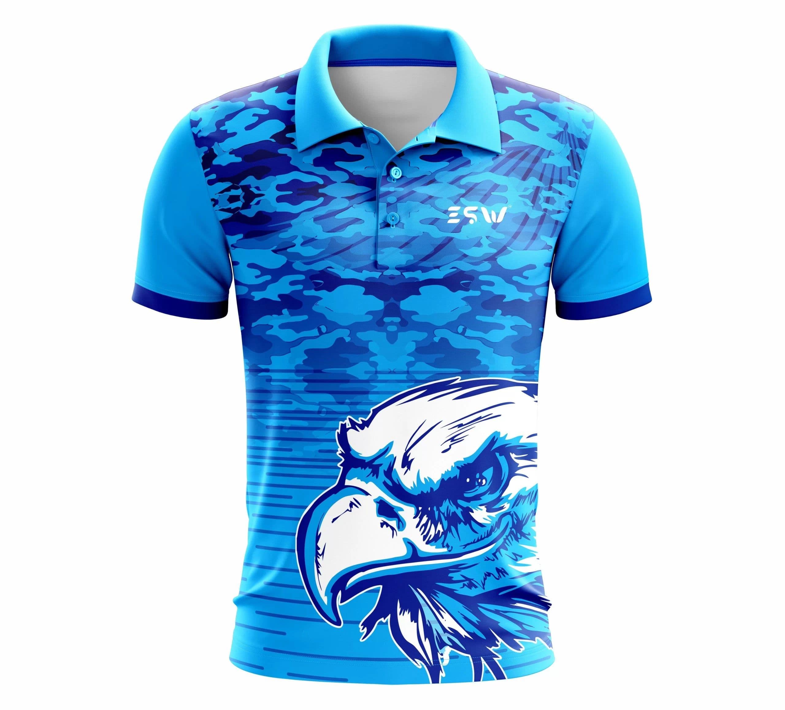 image-Cricket Workout Regular Fit Polo Neck T-Shirt for Men