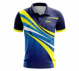 image-Men's Sports Jersey Polo Neck T-Shirt Workout Jersey