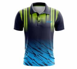 image-Men Polo Neck Halfsleeve Sports,& Cricket Dry FIT Leather T-shirt