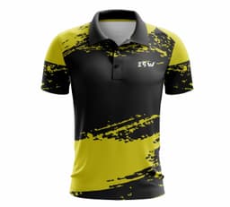 image-Jersey Men"s Half Sleeve Cricket T-Shirt Regular Fit Polo NecK