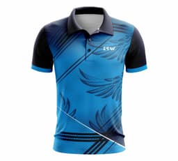 image-Cricket Sportswear Collared Neck T Shirt Newly Look Stylest