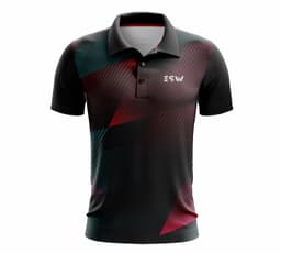 image-Men's T-Shirt for Sports Men Polyester Gym T Shirt Black color