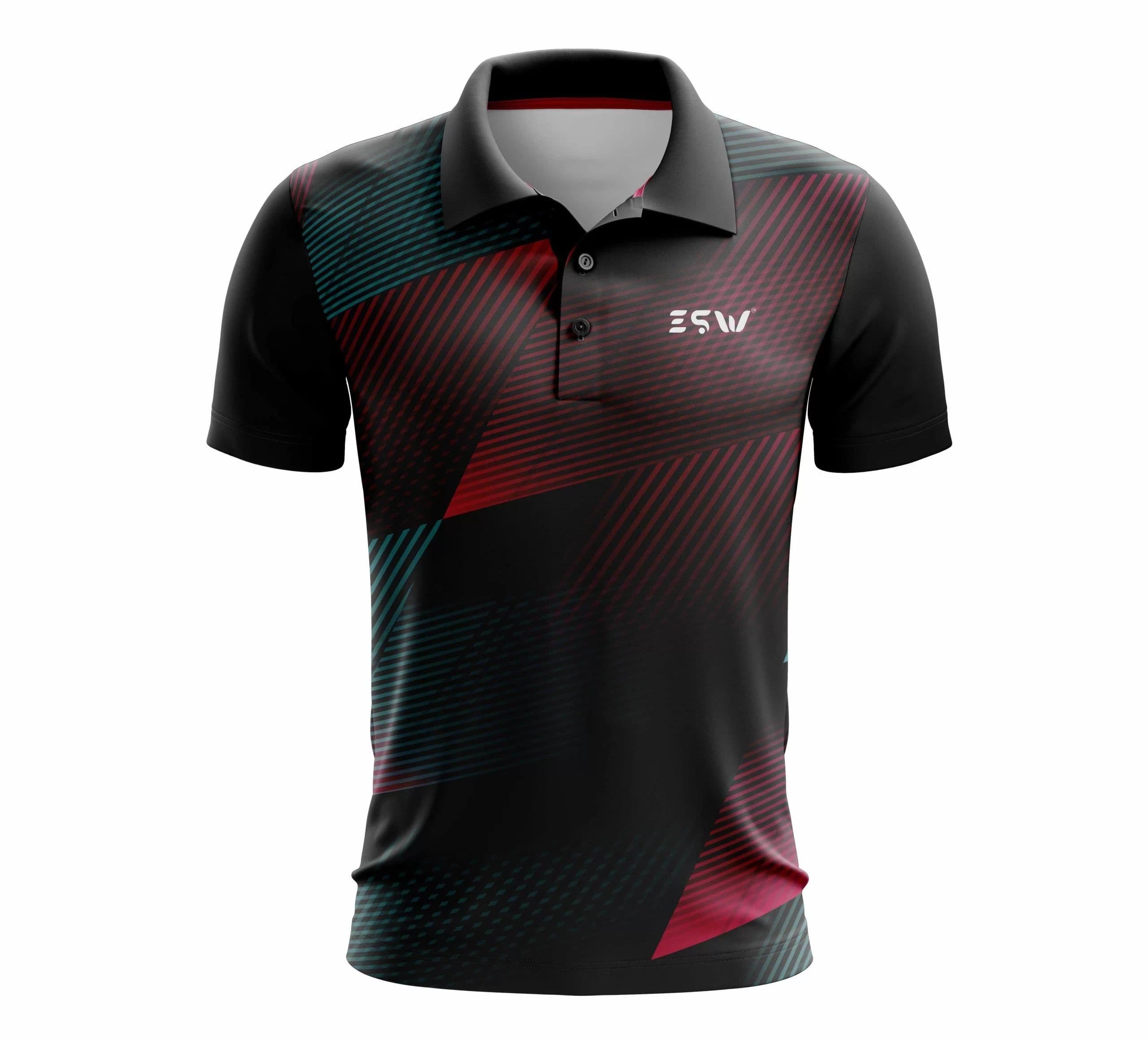 image-Men's T-Shirt for Sports Men Polyester Gym T Shirt Black color