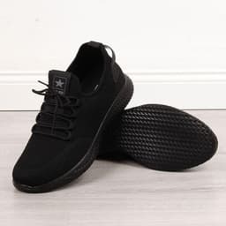 image-Textile sports shoes NEWS M EVE266A black