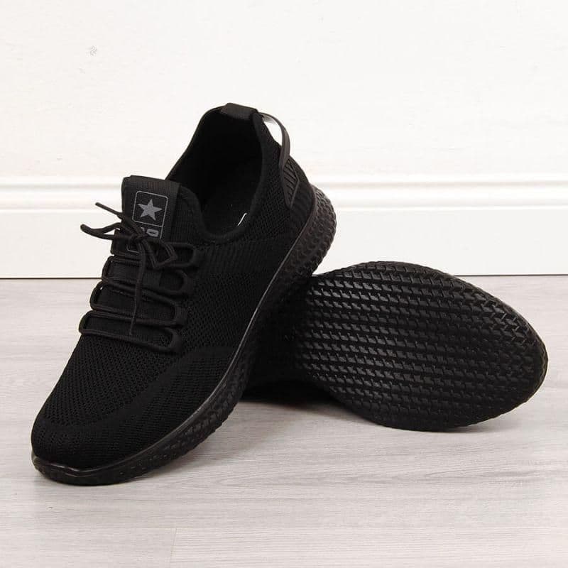 image-Textile sports shoes NEWS M EVE266A black