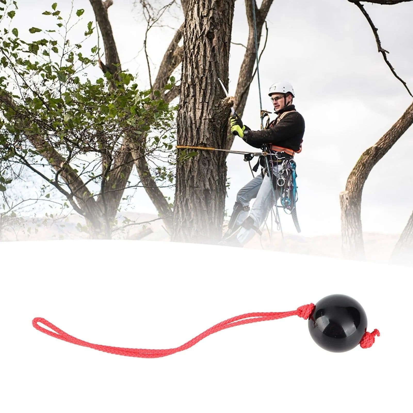 image-Arborist ball Tree Climbing Arborist Retriever Ball Rope Friction Saver climbing tree ball tree climbing ball