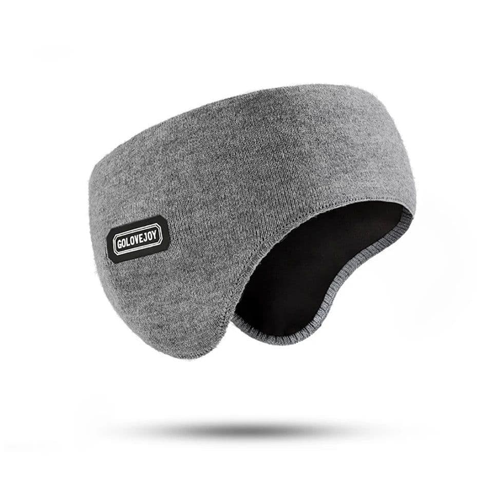 image-GTUBIKE Winter Unisex Thicken Warm Fur Earmuffs for Men Women Velvet Plush Ear Muffs Protector Outdoor Cycling Skiing, Black