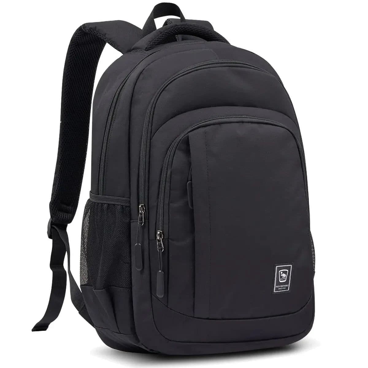 image-OIWAS Travel Multifunction Backpack Fashion Zipper Open Bag Men's Backpack Laptop High Quality Male Women Business Classic Bags