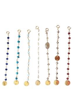 image-Semi-Precious Bead Necklace Extender