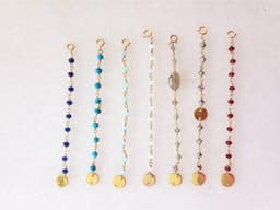 image-Semi-Precious Bead Necklace Extender