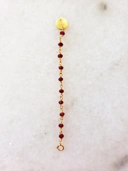image-Semi-Precious Bead Necklace Extender