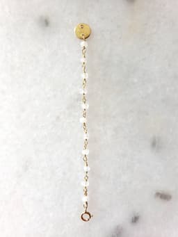 image-Semi-Precious Bead Necklace Extender