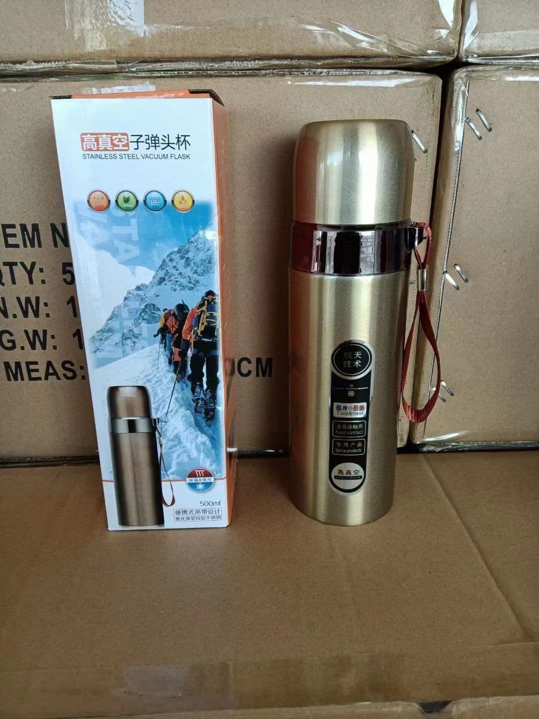image-Cup Bullet Outdoor Vacuum Stainless Steel Portable Insulation Water Cup